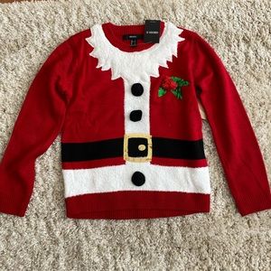 Santa Graphic Sweater